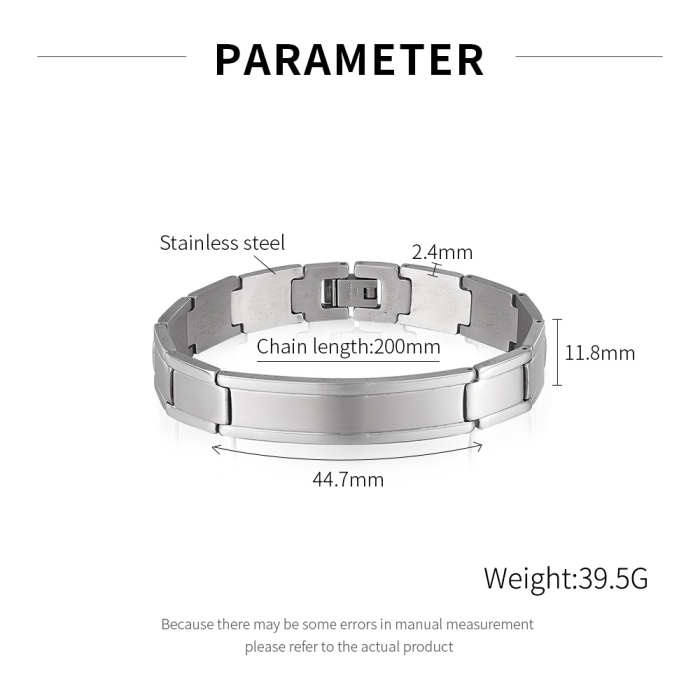 Bratara inox Minimal – Eleganta si Masculinitate [8]