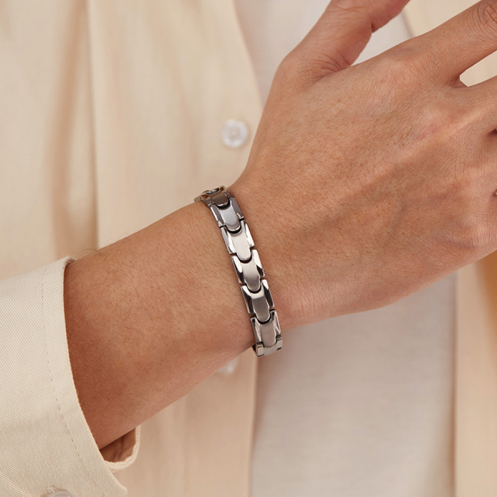 Bratara inox Minimal – Eleganta Simpla si Masculina [4]