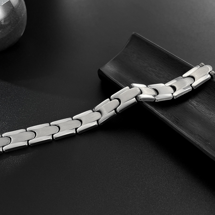 Bratara inox Minimal – Eleganta Simpla si Masculina [3]