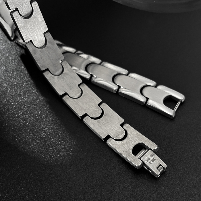 Bratara inox Minimal – Eleganta Simpla si Masculina [14]