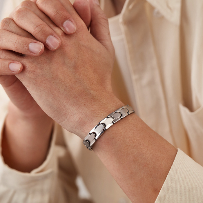 Bratara inox Minimal – Eleganta Simpla si Masculina [7]