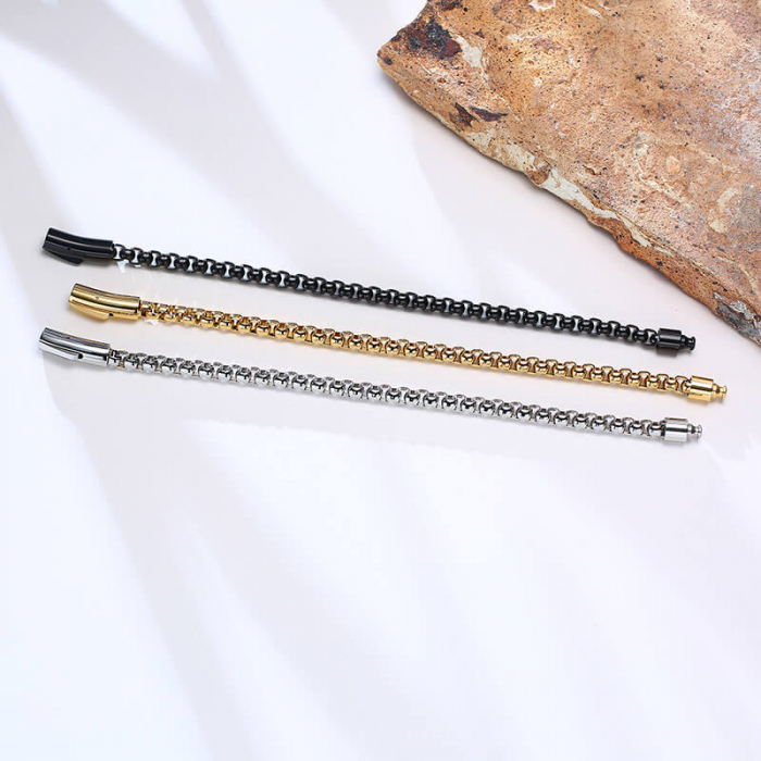 Bratara inox aurie [2]