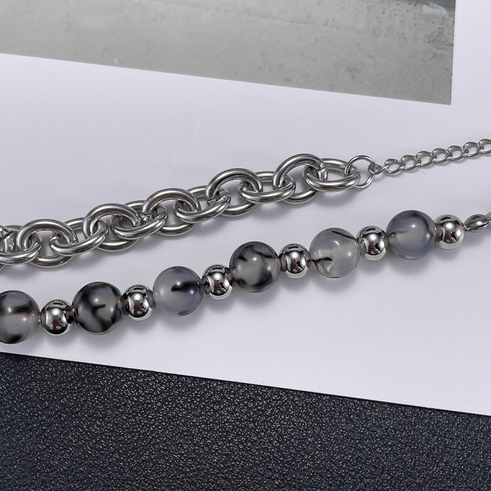 Bratara inox reglabila unisex cu Dragonstone [3]