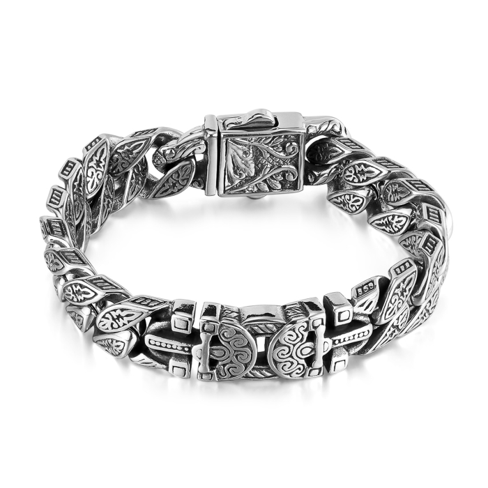 Bratara inox Viking – Simbol al Puterii si Curajului [1]