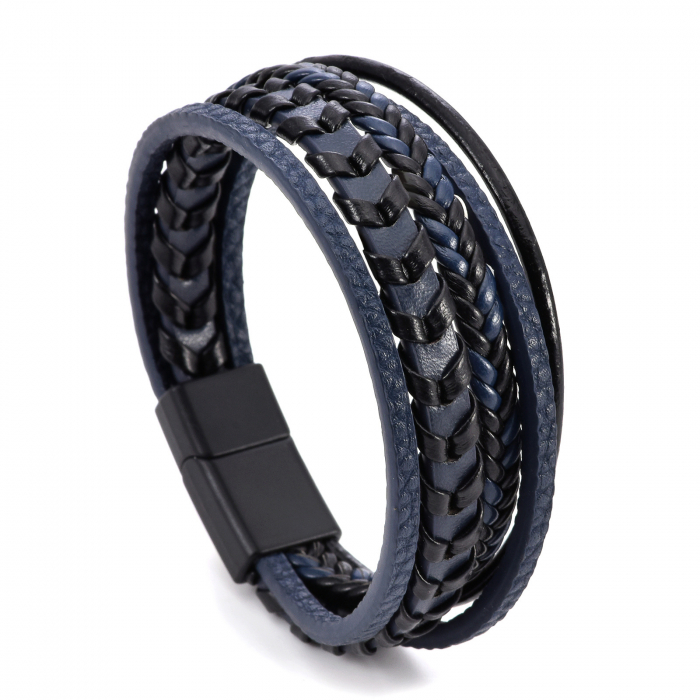 Bratara piele naturala Jeans [2]