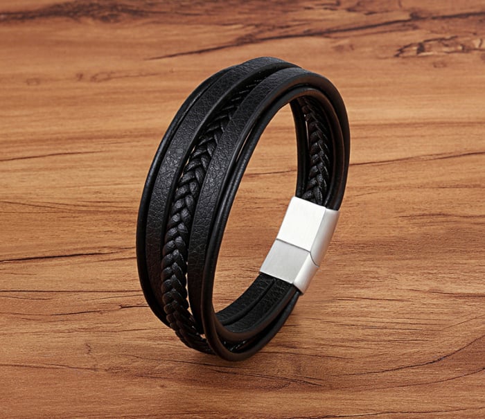 Bratara piele naturala Simplicity [4]