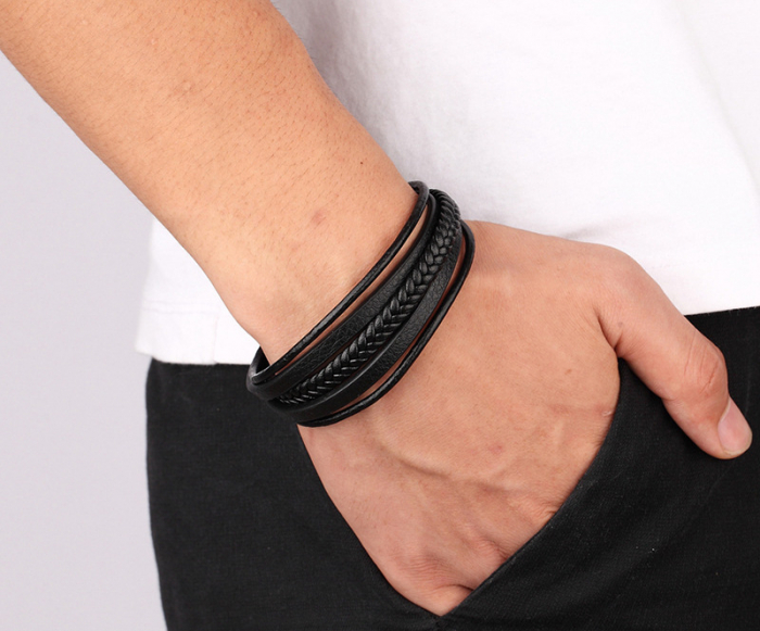 Bratara piele naturala Simplicity [8]