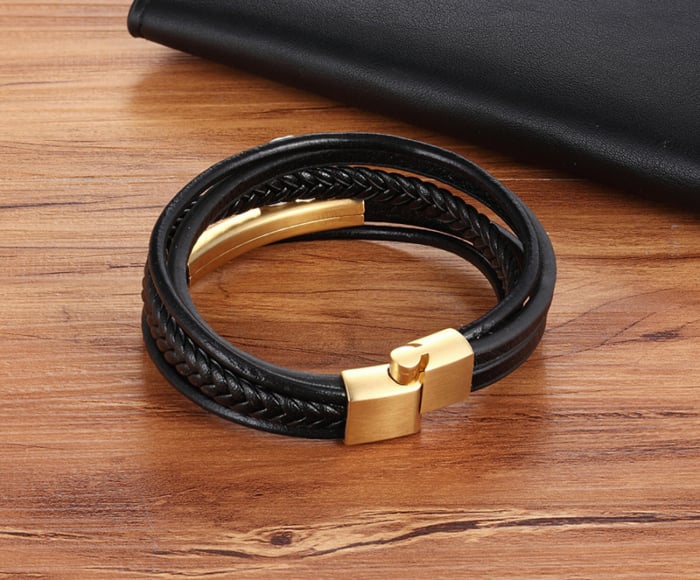 Bratara piele naturala Simplicity [5]