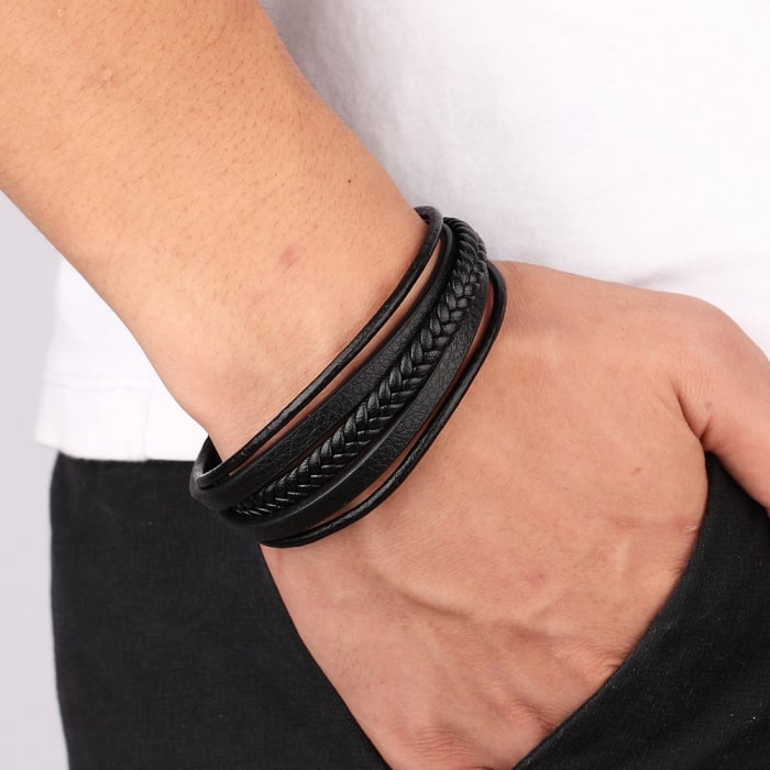 Bratara piele naturala Simplicity [3]