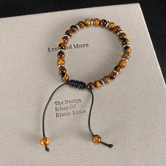 Bratara reglabila cu Ochi de Tigru si inele argintii – Energie si Echilibru [4]