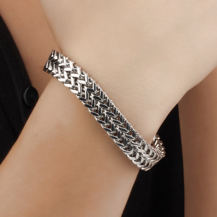 Bratara din inox impletita [5]