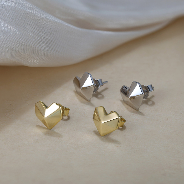 Cercei argint 925 placati cu aur 14K [5]
