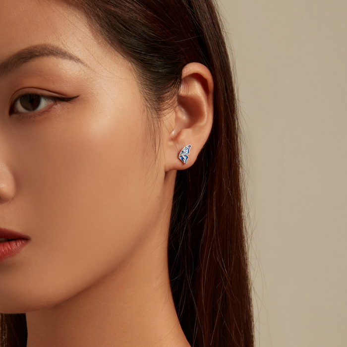 Cercei argint aripi de fluture [4]