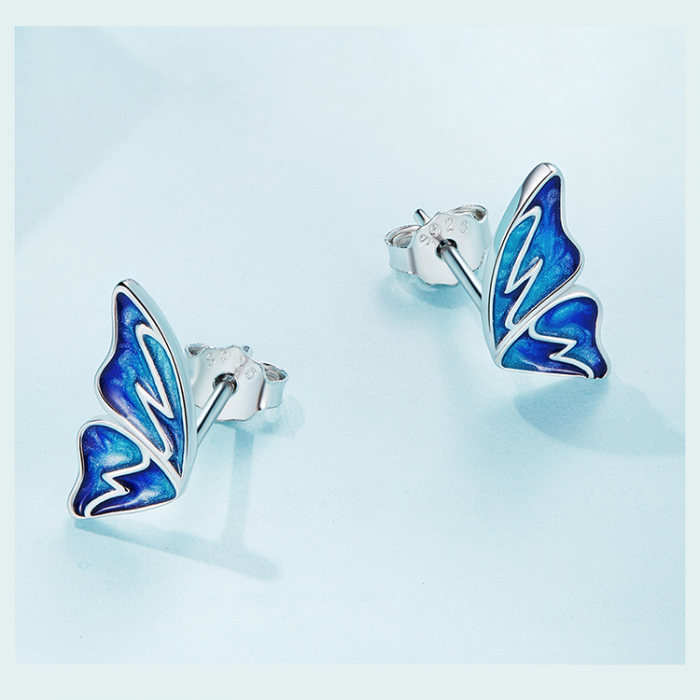 Cercei argint aripi de fluture [10]