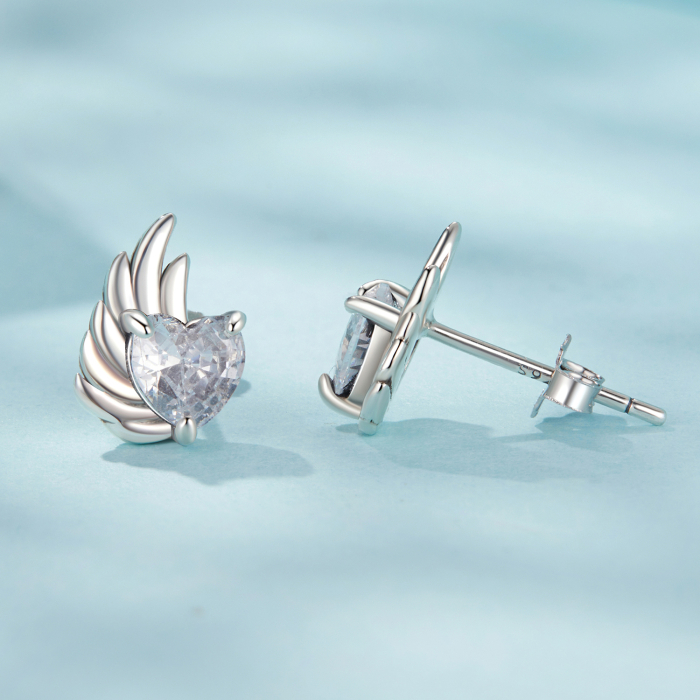 Cercei argint Aripile Dragostei [7]