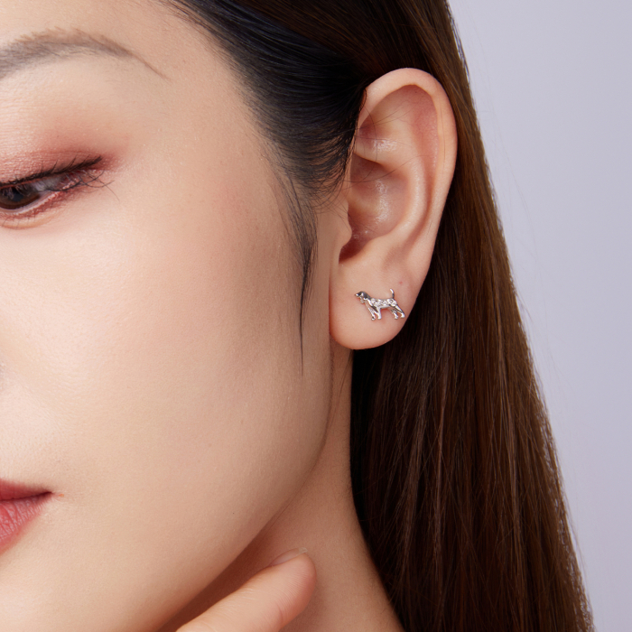 Cercei argint catei Golden Retriever [8]