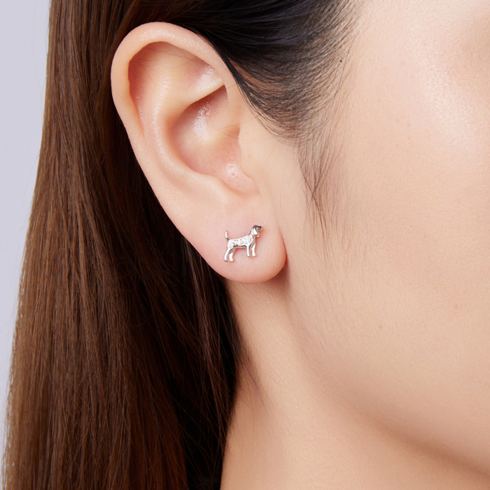 Cercei argint catei Golden Retriever [9]