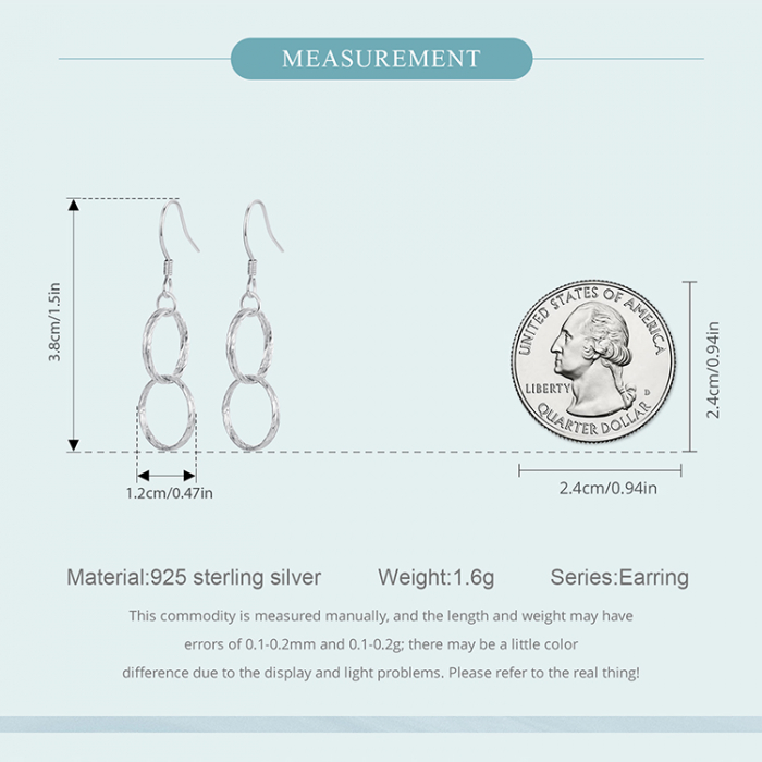 Cercei argint cu cercuri [10]