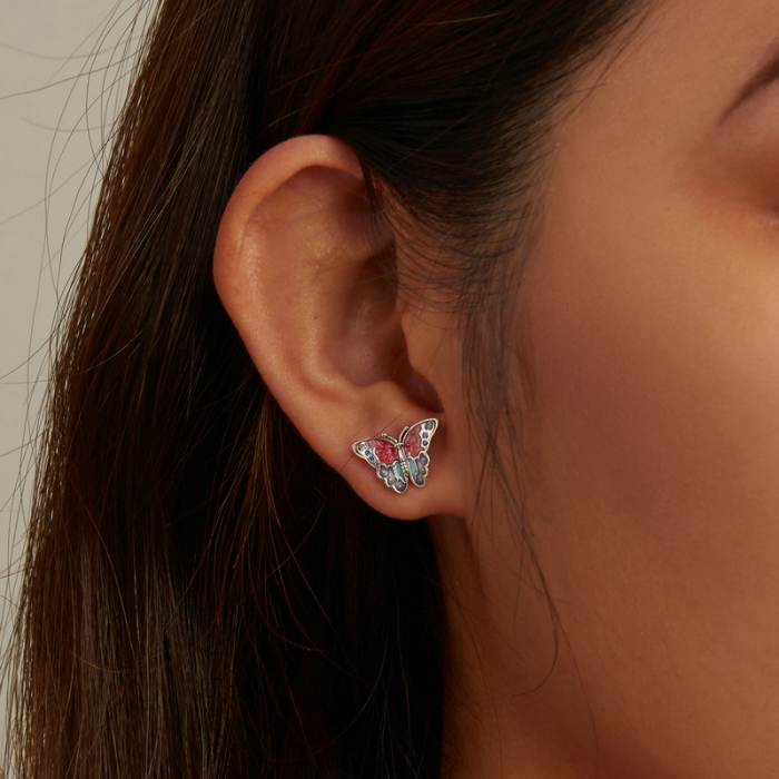 Cercei argint cu fluturasi [2]