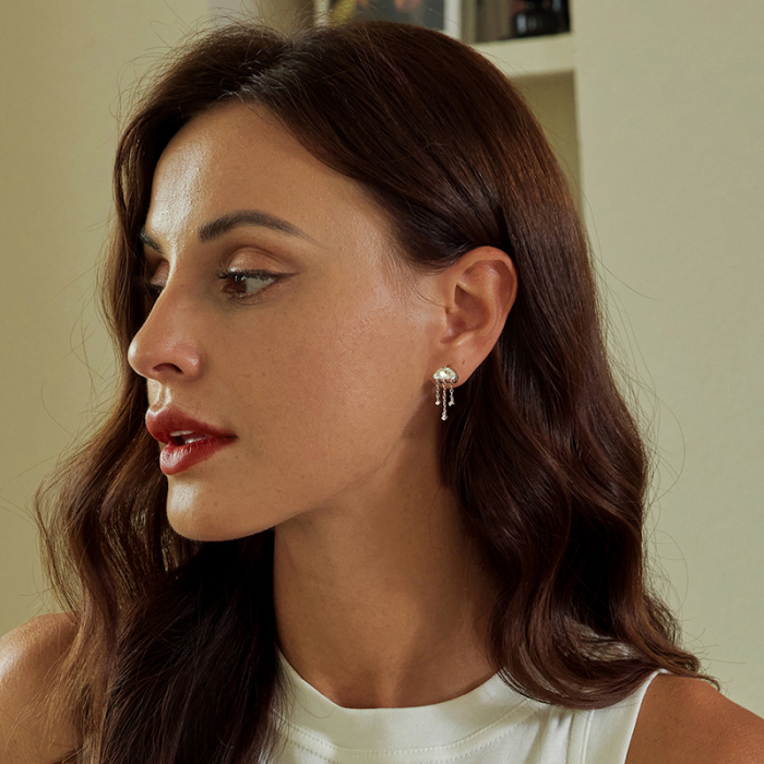 Cercei argint cu meduze [6]