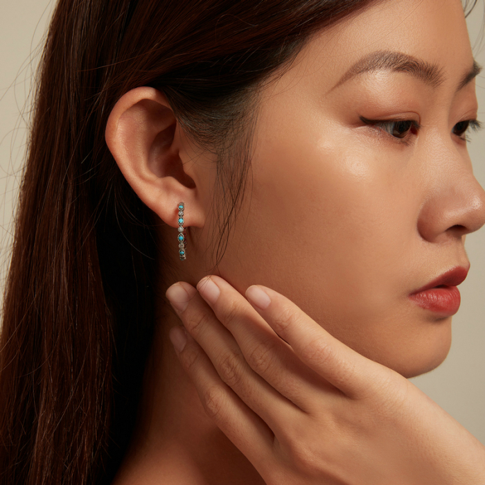 Cercei argint cu ochi de deochi [7]