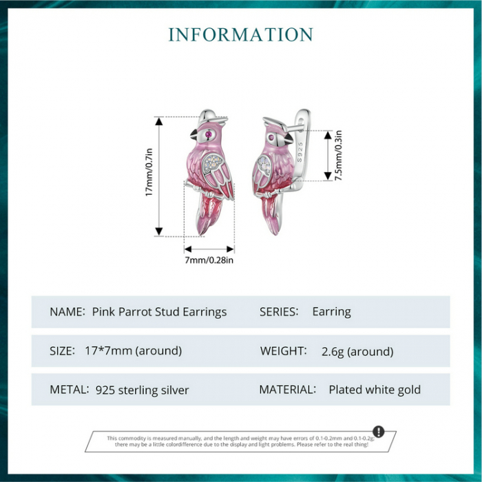 Cercei argint cu papagali [11]