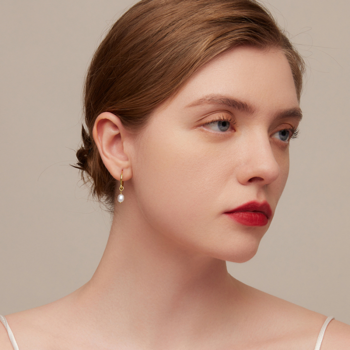 Cercei argint cu perle naturale Baroque [7]