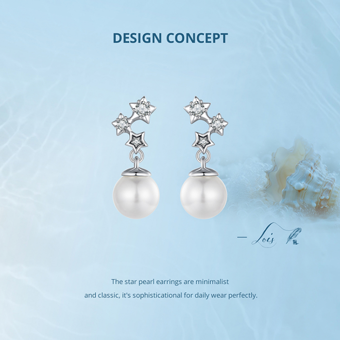 Cercei argint cu perle si zirconii [13]