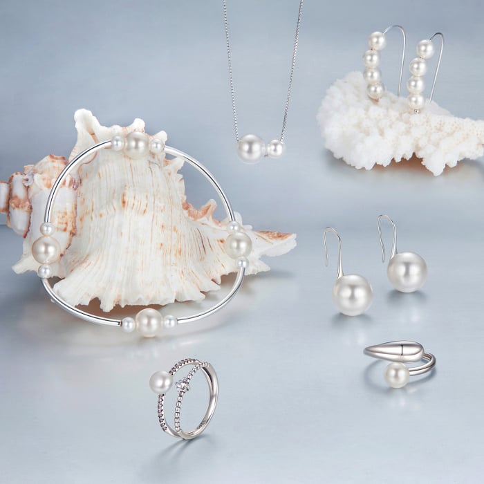 Cercei argint cu perlute [8]