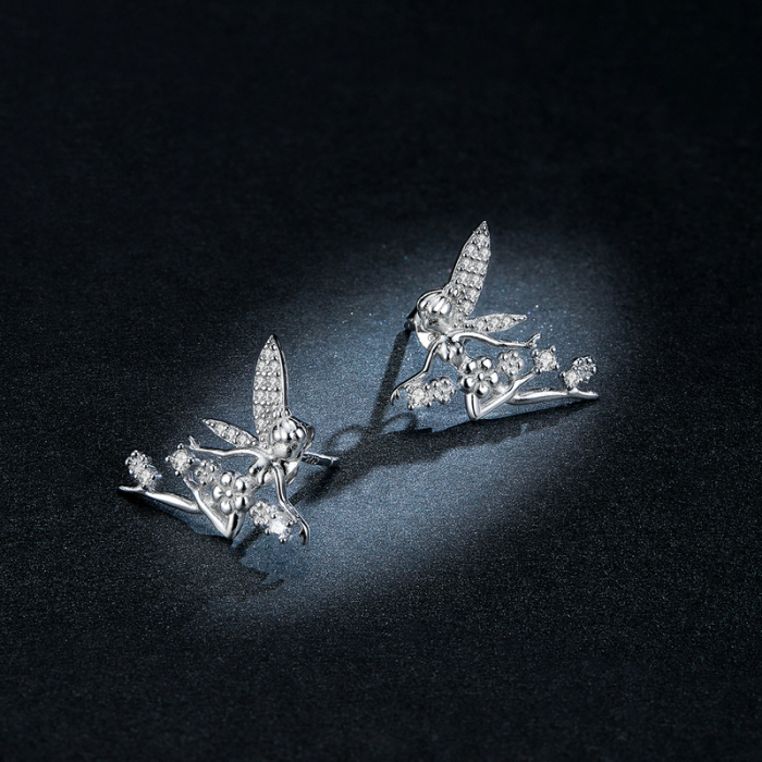 Cercei argint cu zane [8]