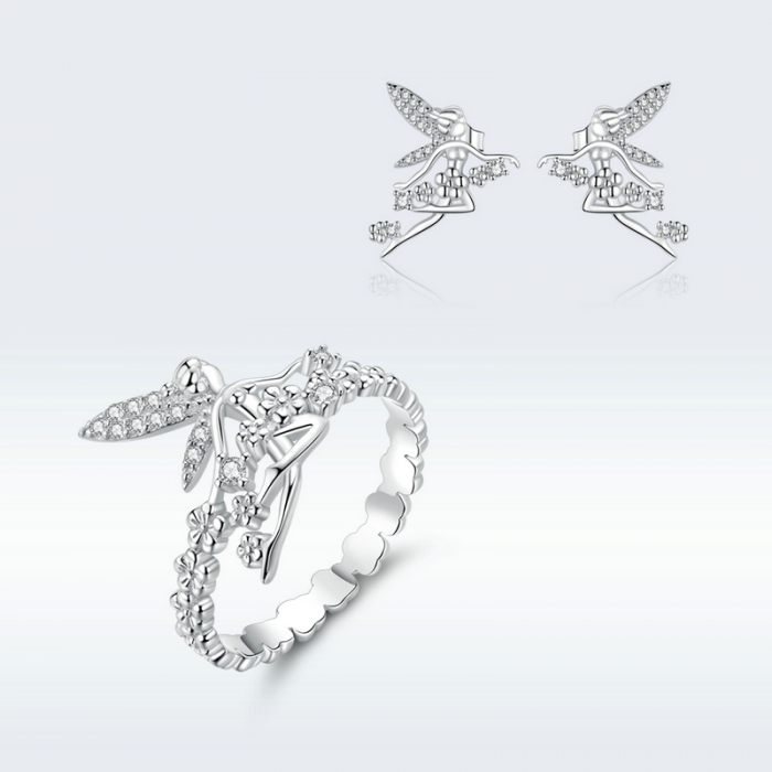 Cercei argint cu zane [10]