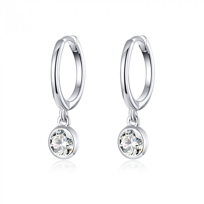 Cercei argint cu zirconii [9]