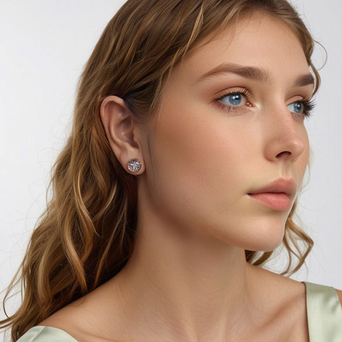 Cercei argint cu zirconiu si opal [4]