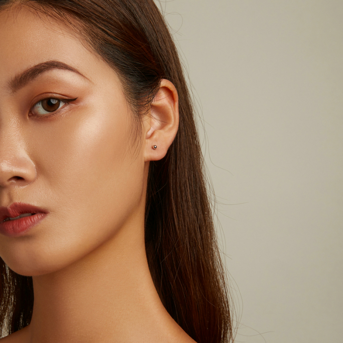 Cercei argint dragoste simpla [6]