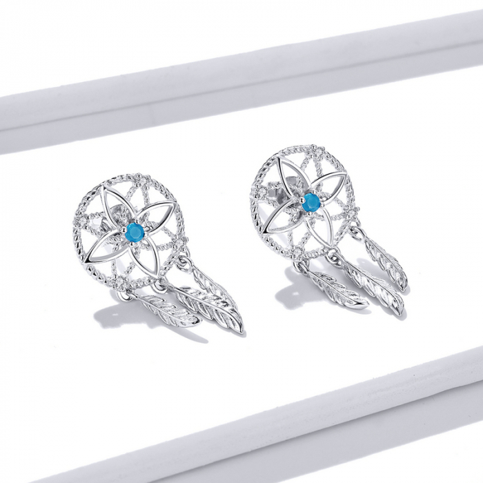 Cercei argint Dreamcatcher [5]