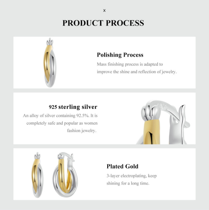 Cercei argint Duo [11]