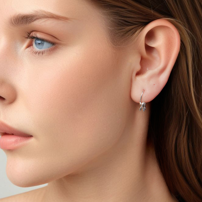 Cercei argint Elefanti [4]