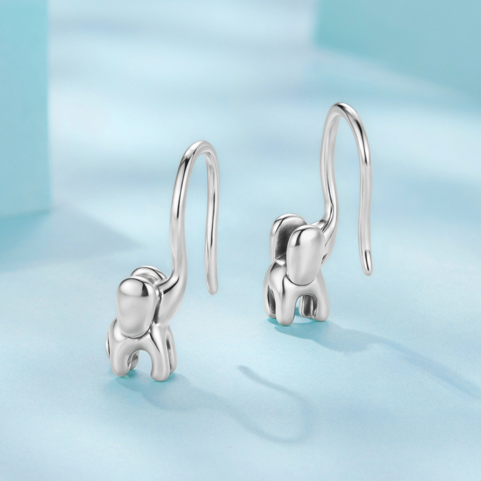 Cercei argint Elefanti [5]
