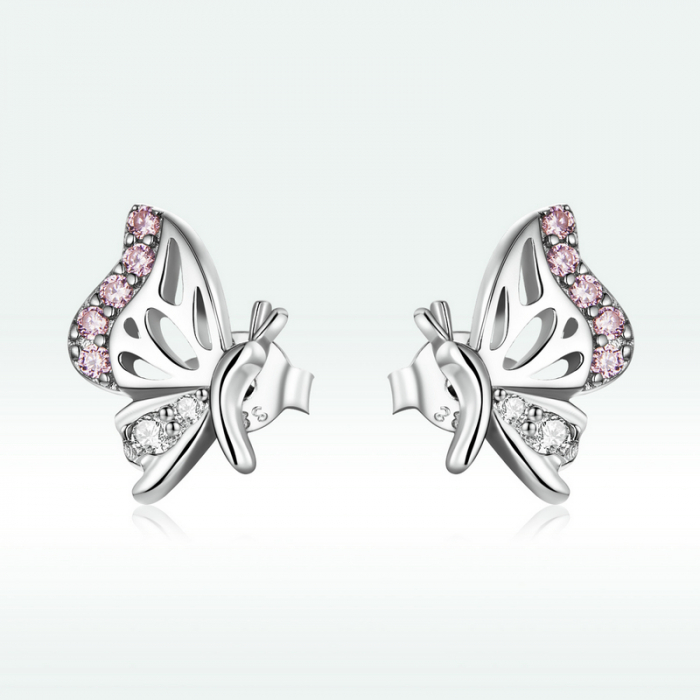 Cercei argint fluturasi delicati [9]