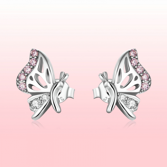 Cercei argint fluturasi delicati [10]