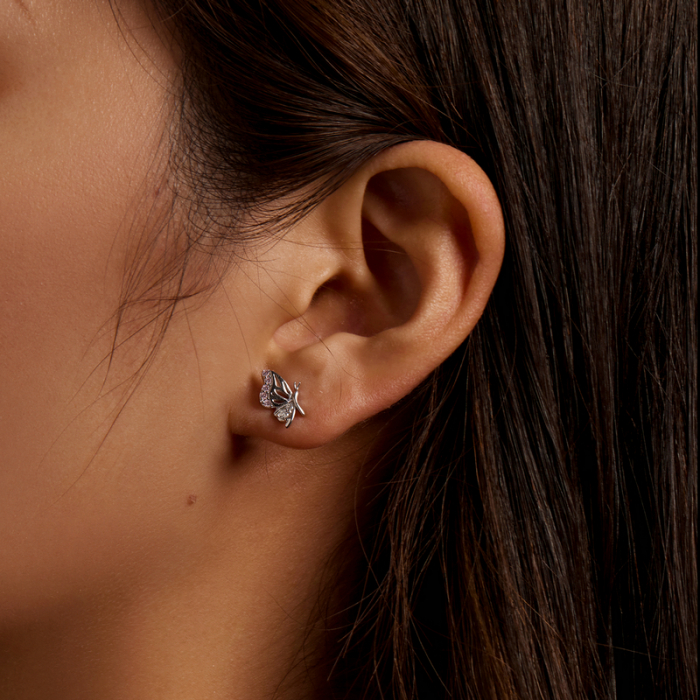 Cercei argint fluturasi delicati [3]