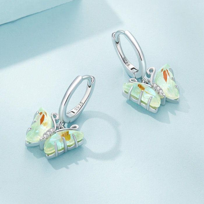 Cercei argint fluture simfonie [5]