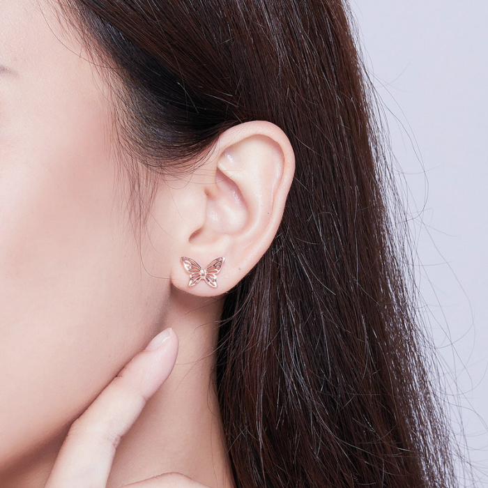 Cercei argint fluturi [4]