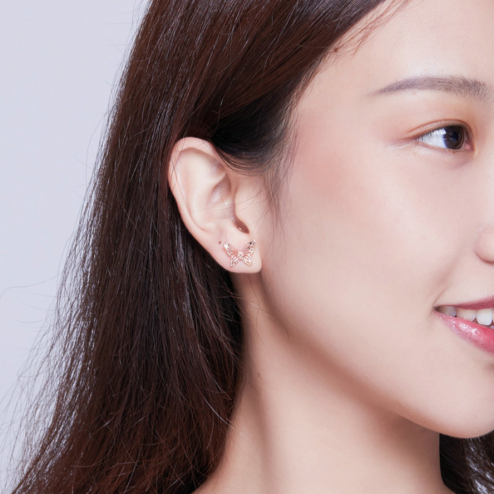 Cercei argint fluturi [6]