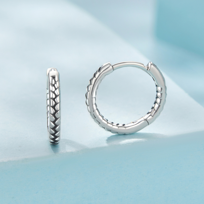 Cercei argint impletiti [3]