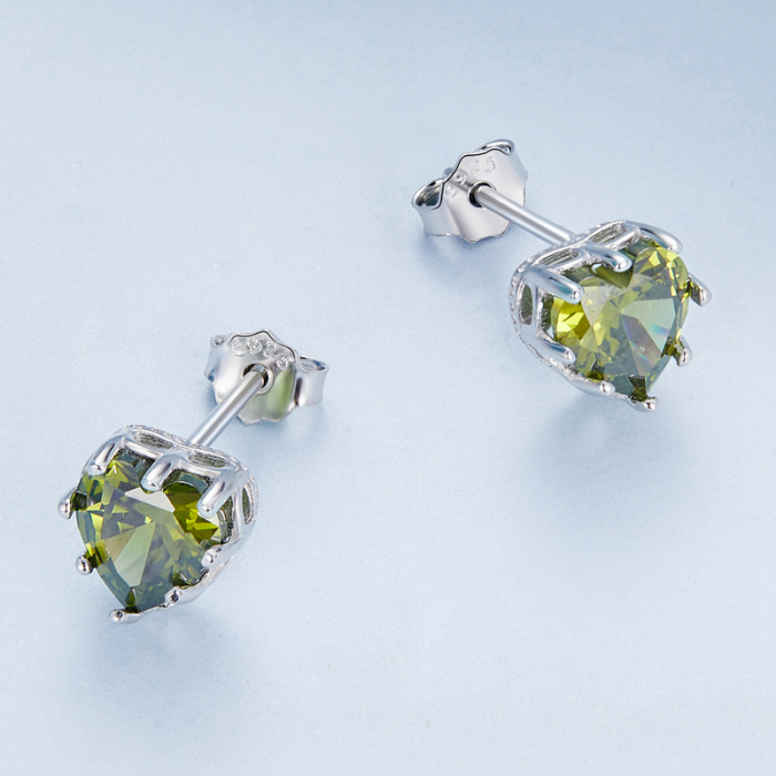 Cercei argint inimioare [4]