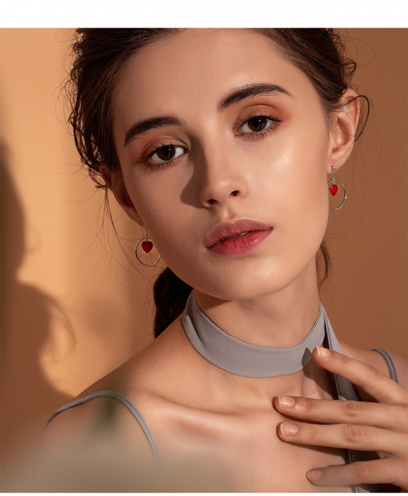 Cercei argint inimioare si cercuri [3]