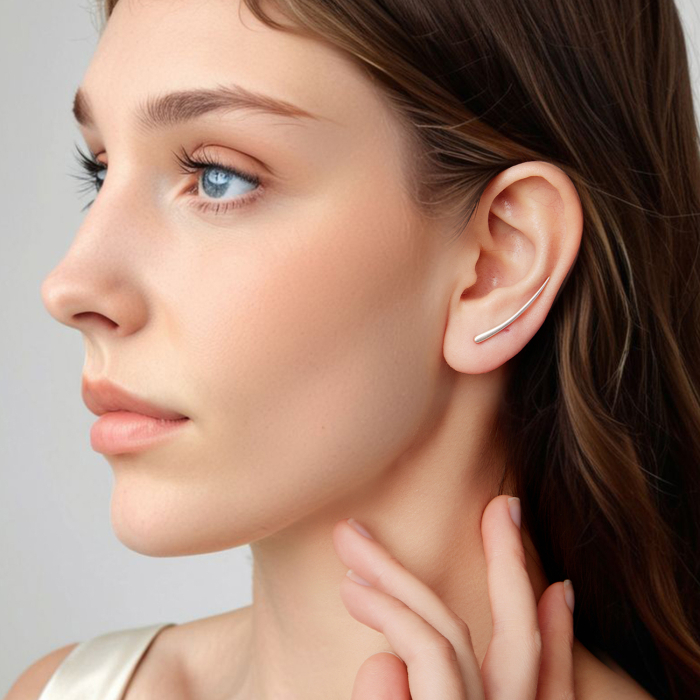 Cercei argint lungi [6]