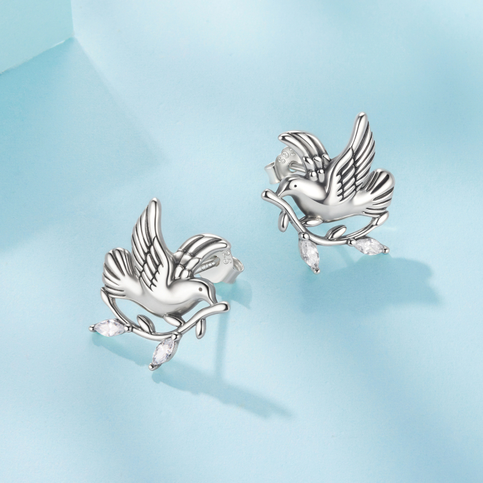 Cercei argint Parumbeii Pacii [5]