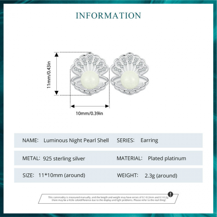 Cercei argint perle luminoase [11]